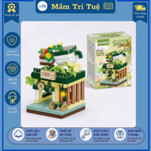 Lego Xếp Hình Phố Ẩm Thực Mini – Bộ Đồ Chơi Lắp Ráp Hấp Dẫn-MTT03