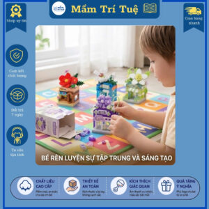 Lego Xếp Hình Tiệm Hoa Mini – Bộ Đồ Chơi Trang Trí Đầy Sáng Tạo