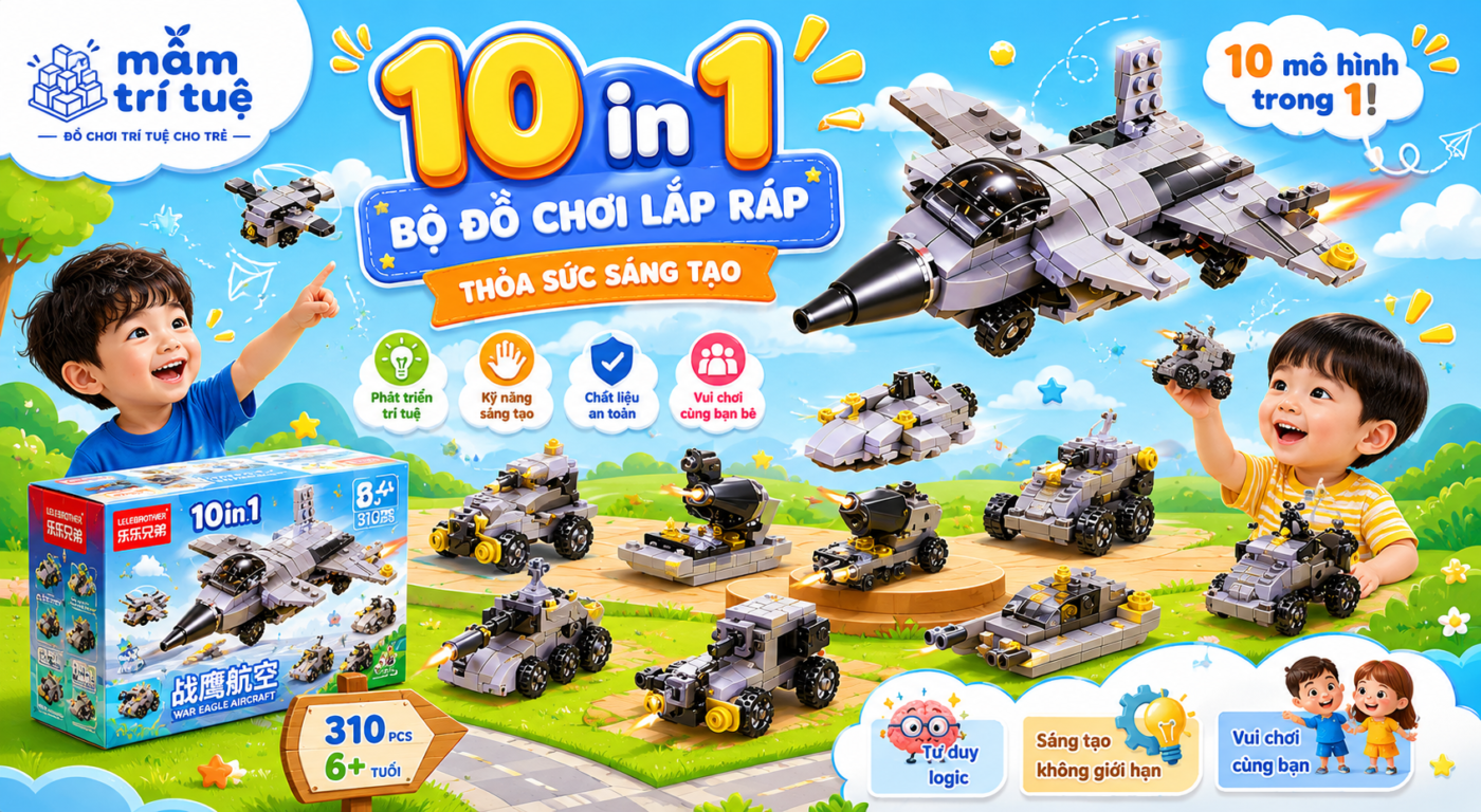 Logo xếp hình quân sự
