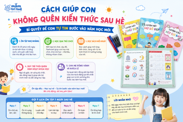 Cách Giúp Con Không Quên Kiến Thức