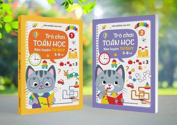 Sách trò chơi toán học rèn luyện tư duy