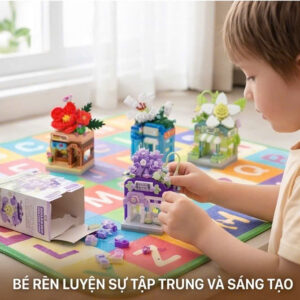 Lego Xếp Hình Tiệm Hoa Mini